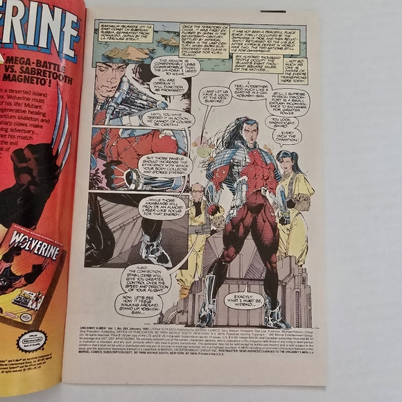 The Uncanny X-Men #284 Vintage comic book Marvel - Picture 11 of 12